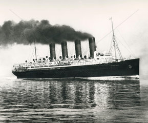 TS ‘Mauretania’  early 20th century.