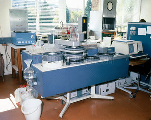 Separating blood products  1980.