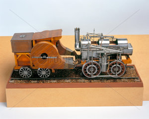 Seguin's Locomotive  1829. Model (scale 1:1