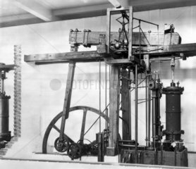 Double-acting rotative steam engine by Boulton & Watt  1797.