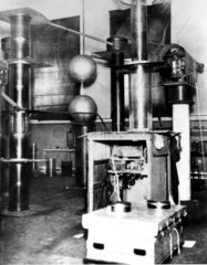 Cockcroft Walton accelerator  1930s.