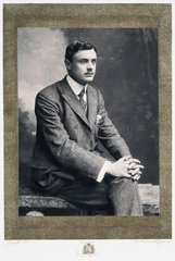 Charles Stewart Rolls  English aviator and automobile manufacturer  c 1900.