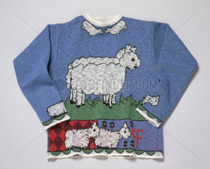Jumper produced from the wool of Dolly the sheep  1998.