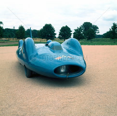 Donald Campbell's record-breaking 'Bluebird’ CN7 car  1962.