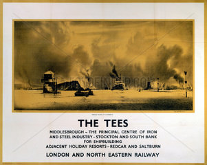 ‘The Tees’  LNER poster  c 1932.