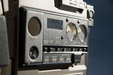 Detail of a Sony Betacam Camcorder  1985.