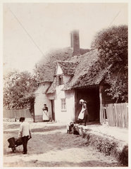 'A Village Street'  1888.