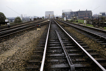 Railway track  1966.