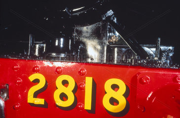 GWR 2-8-0 steam locomotive  No.2818  1905.