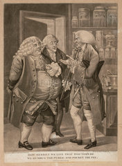 'How merrily we live that doctors be...'  c 1760s.