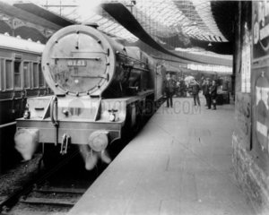 Mail train  Euston Station  c 1929.