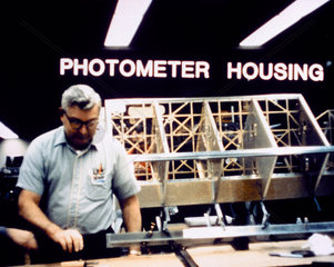 Photometer housing for the Hubble Telescope  1980s.