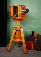 Studio camera by Patrick Meagher  1890.