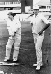 Gatting and Chris Broad  June 1988.