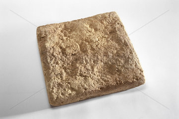Square pavement brick from Babylonia (Southern Iraq)  2nd millennium BC.