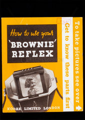 'How to use your 'Brownie' Reflex'  Kodak camera instruction booklet  1941-1952.