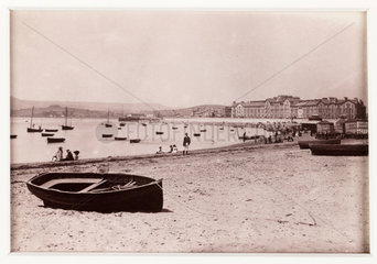 'Exmouth  From The East'  c 1880.