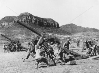 French forces in Abyssinia  10th November 1935.