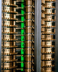 The figure wheels of Babbage's Difference Engine No 2  1991.
