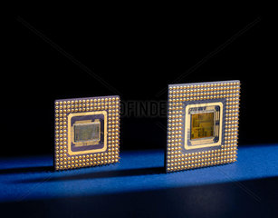 Intel 486 and Pentium microprocessors  1989 and 1992.