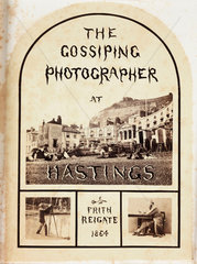 Title page of 'The Gossiping Photographer at Hastings'  1864.