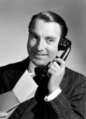Man on the telephone  1958.