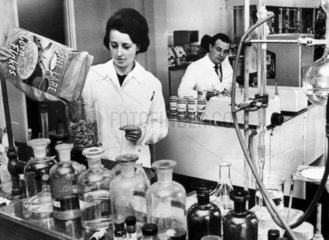Food-testing laboratory  April 1967.