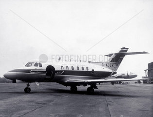 Hawker Siddeley HS 125 executive jet  1965.