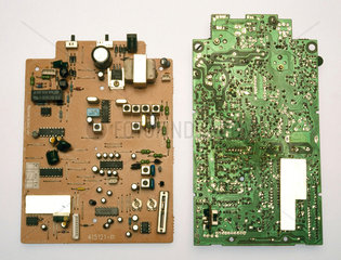 Two telephone circuit boards  1990s.