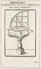 Tycho Brahe’s portable brass azimuth quadrant  c 1577.
