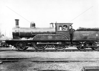 North Eastern Railway locomotive  c 1890