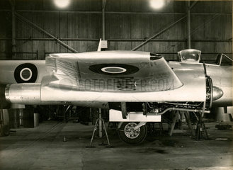 ‘Beryl’ engine installation in ‘Meteor’  1948.