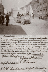 Batefield Control  the Paris-Berlin race  1901.