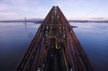 The Forth Bridge over the Firth of Forth  1997.