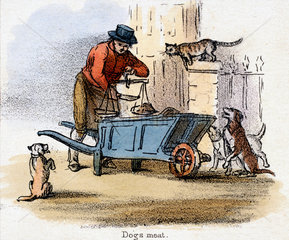 'Dogs Meat'  c 1845.