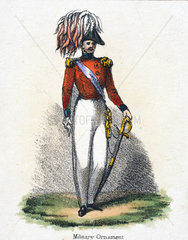 'Military Ornament'  c 1845.
