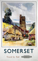 ‘Somerset’  BR (WR) poster  1960.