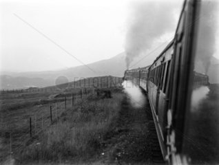 Train at Crianlarich  1937.