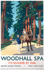 ‘Woodhall Spa’  LNER poster  1923-1947.