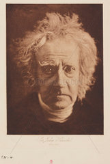 Sir John Herschel  English astronomer  c 1860s.