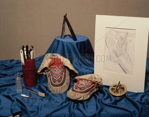 Items belonging to Nightingale  Nelson  Lister and Livingstone  19th century.