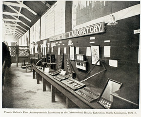 Francis Galton's First Athropometric Laboratory  1884-1885.