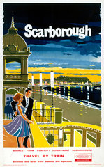 ‘Scarborough’  BR poster  1961.