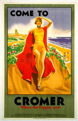 'Come to Cromer  Where the Poppies Grow’  LMS/LNER poster  1923-1947.