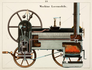 Steam locomotive  1856.