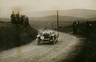 Waverley racing car  Waddington Fells  Lancashire  c 1912.