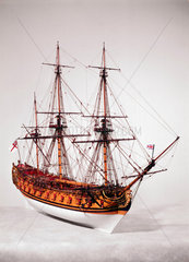 50-gun ship of the Establishment of 1733  1736-1742.