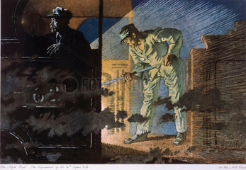 'The Night Mail  The Enginemen'  c 1924.