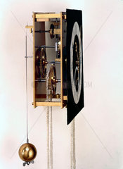 Huygens' pendulum clock  1657.