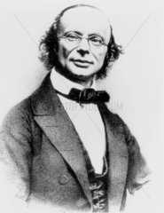 Wilhelm Eduard Weber  German physicist  c 1860s.
